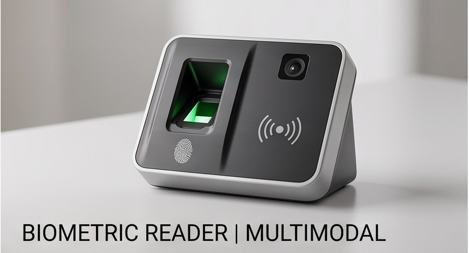 Multimodal biometric reader