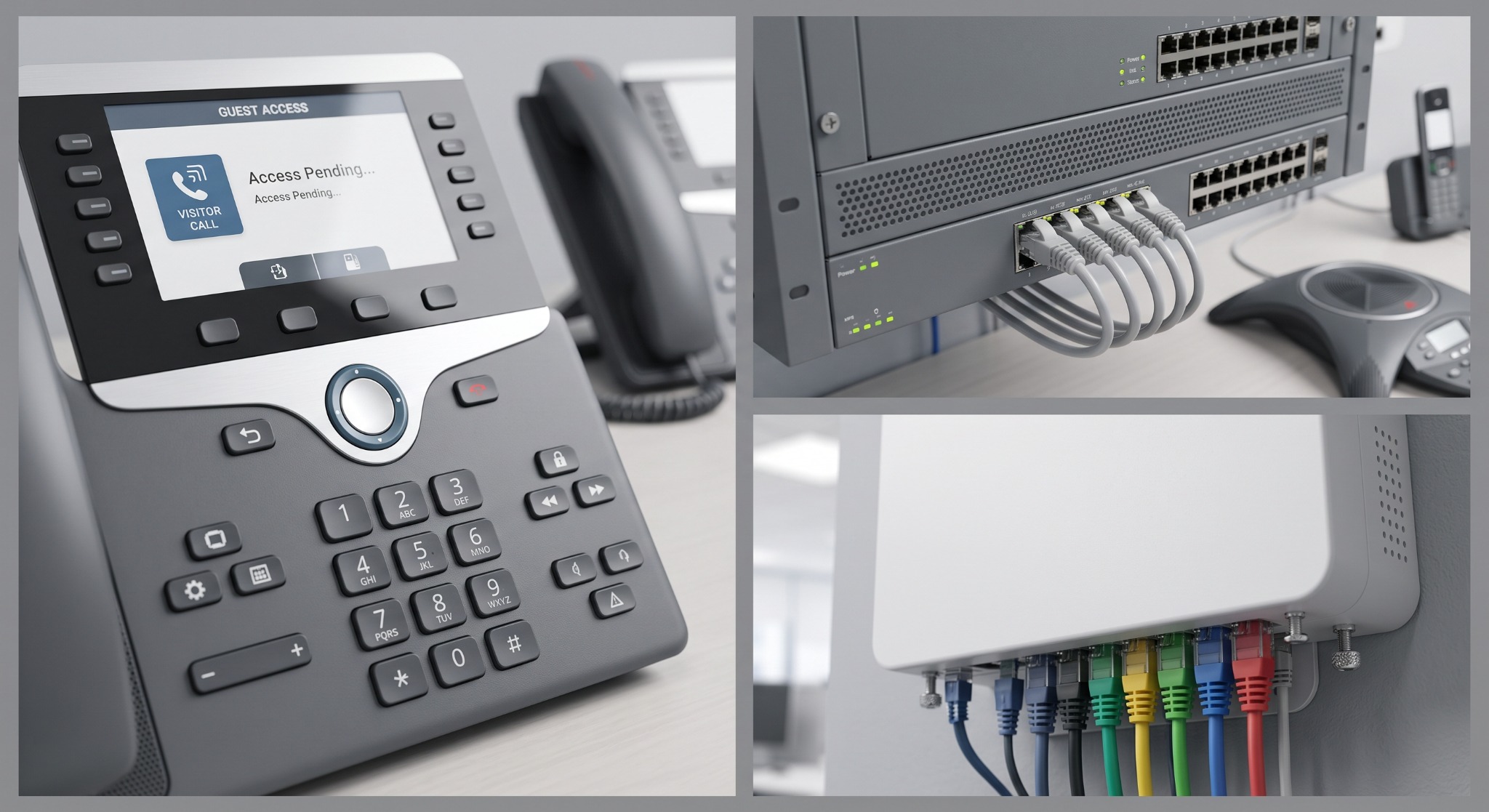 EPBX system with office telephones