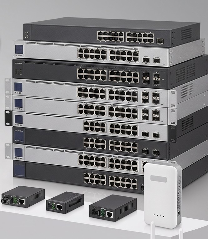 Network switches and wireless equipment