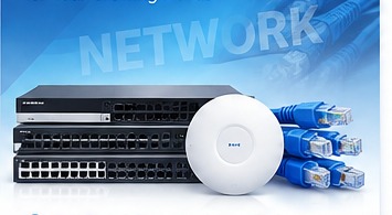 Network switches, Wi-Fi and structured cabling solutions