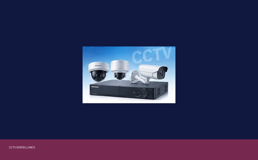 CCTV surveillance project visual