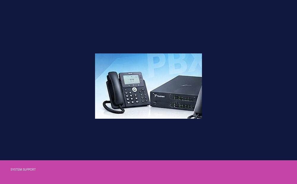Technology support project visual